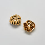 Vintage Gold Twisted Gold Knot Earrings - Admiral Row