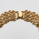 Vintage Napier Lattice Chain Collar Necklace - Admiral Row