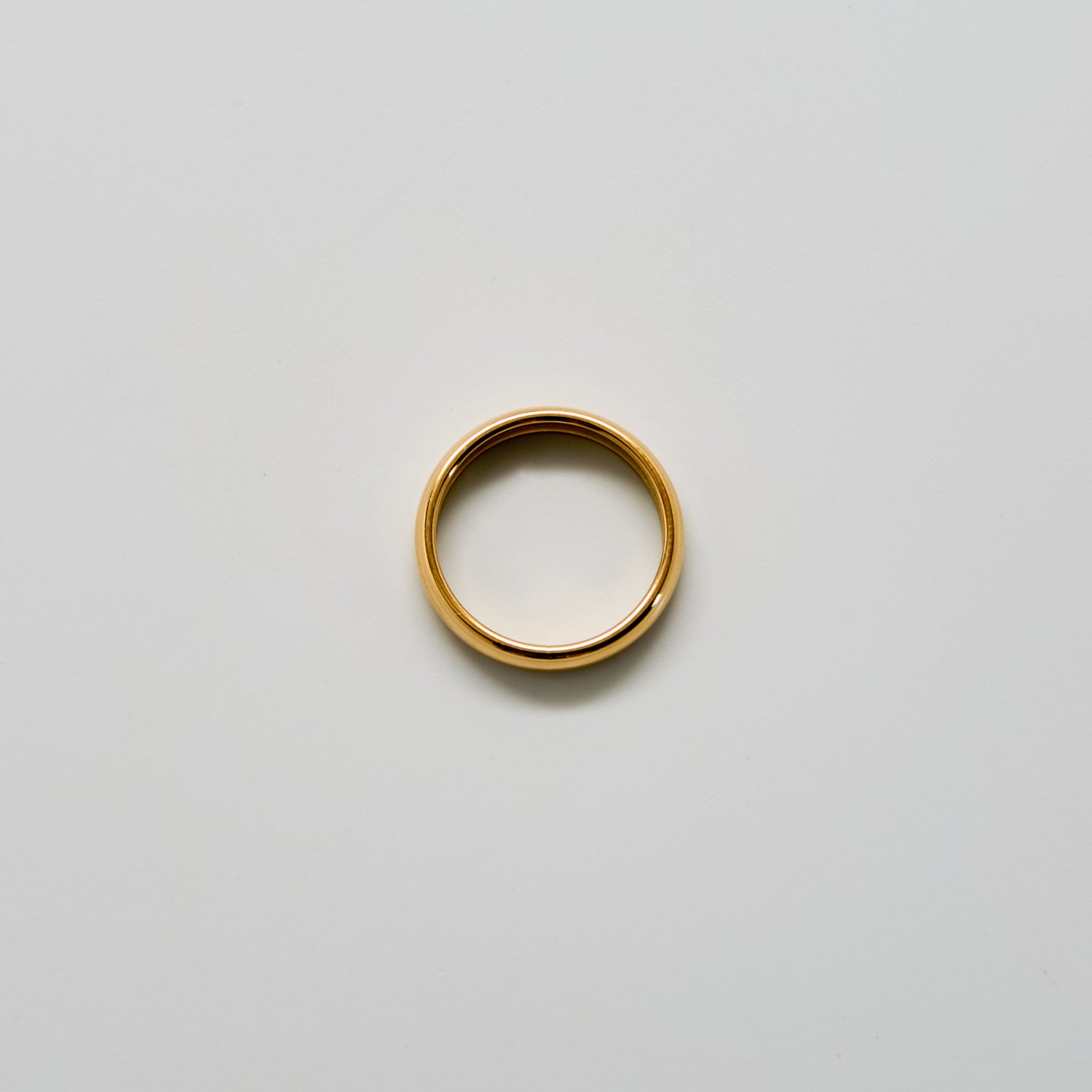 Gold Wide Barrel Stacking Ring - Admiral Row