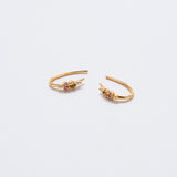 Multi-stone Open Ear Huggies - Admiral Row