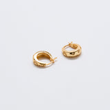 Moon & Star Gold Hoop Earrings - Admiral Row