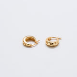 Moon & Star Gold Hoop Earrings - Admiral Row