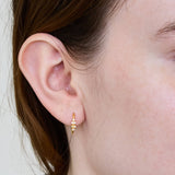 Multi-stone Open Ear Huggies