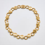 Vintage 1980s LCI Gold Link Necklace