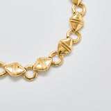 Vintage 1980s LCI Gold Link Necklace