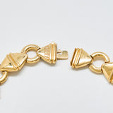 Vintage 1980s LCI Gold Link Necklace