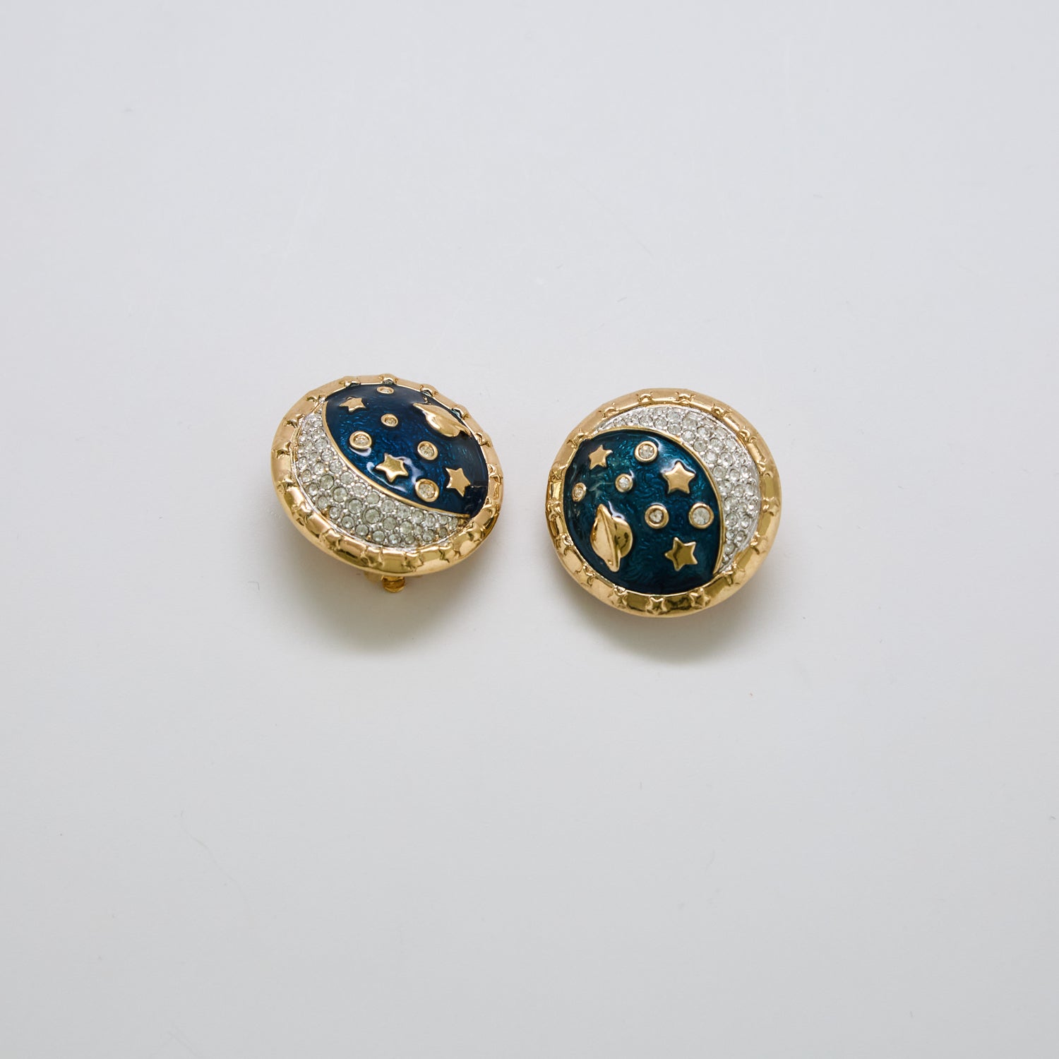 Vintage Galactic Star Statement Earrings - Admiral Row
