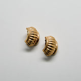 Vintage PCI Robbed Gold Clip-On Earrings - Admiral Row