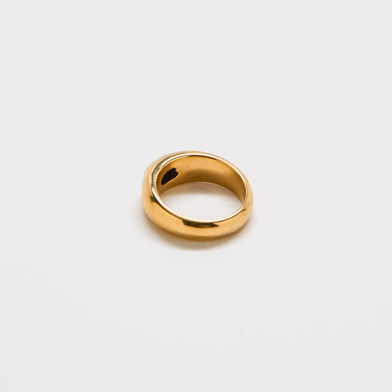 Black Pave Signet Ring - Admiral Row