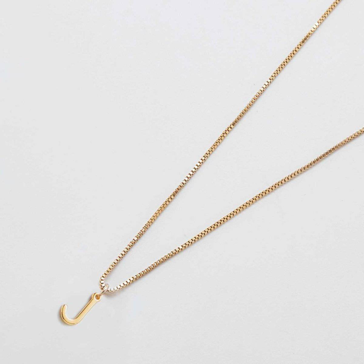 Gold Dainty Initial Necklaces - Admiral Row