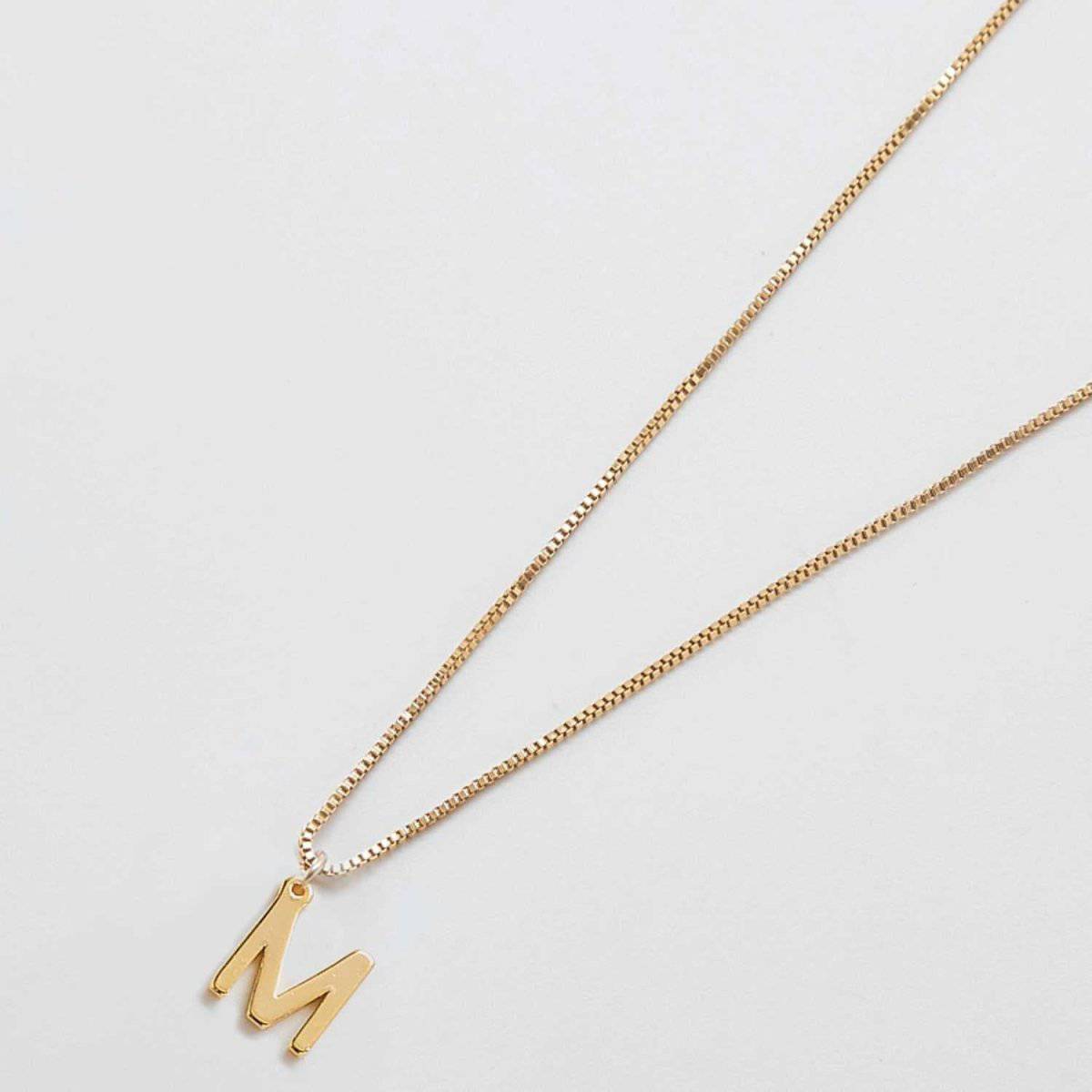 Gold Dainty Initial Necklaces - Admiral Row