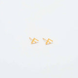 Gold Initial Earrings - Admiral Row
