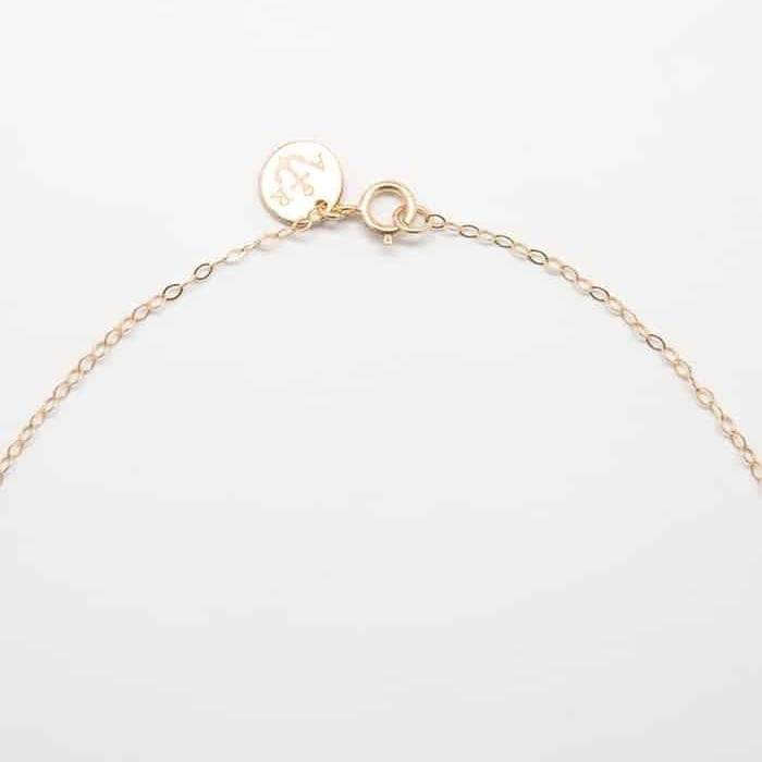 Gold Crescent Moon Necklace - Imperfect - Admiral Row