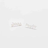 Silver Triangle Ear Crawlers - Imperfect - Admiral Row
