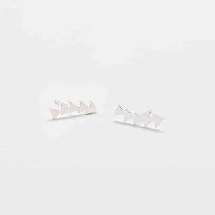 Silver Triangle Ear Crawlers - Imperfect - Admiral Row
