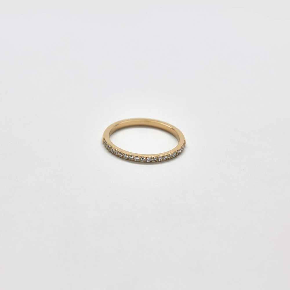 Pave Gold Stacking Ring - Admiral Row
