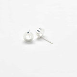 Silver Circle Outline Stud Earrings - Admiral Row