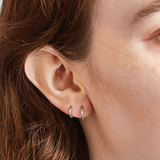 Silver Double Pack - Mini Hoop Earrings - Admiral Row