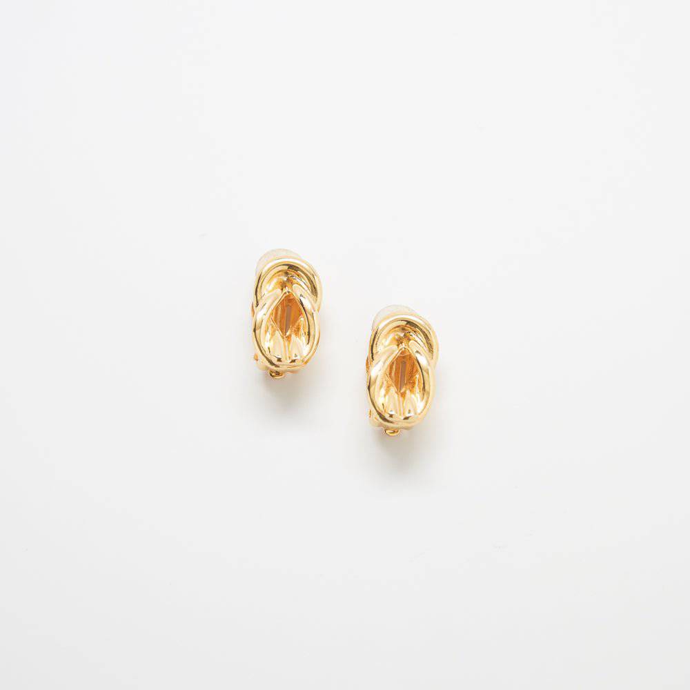 Vintage Anne Klein Double Knot Earrings - Admiral Row
