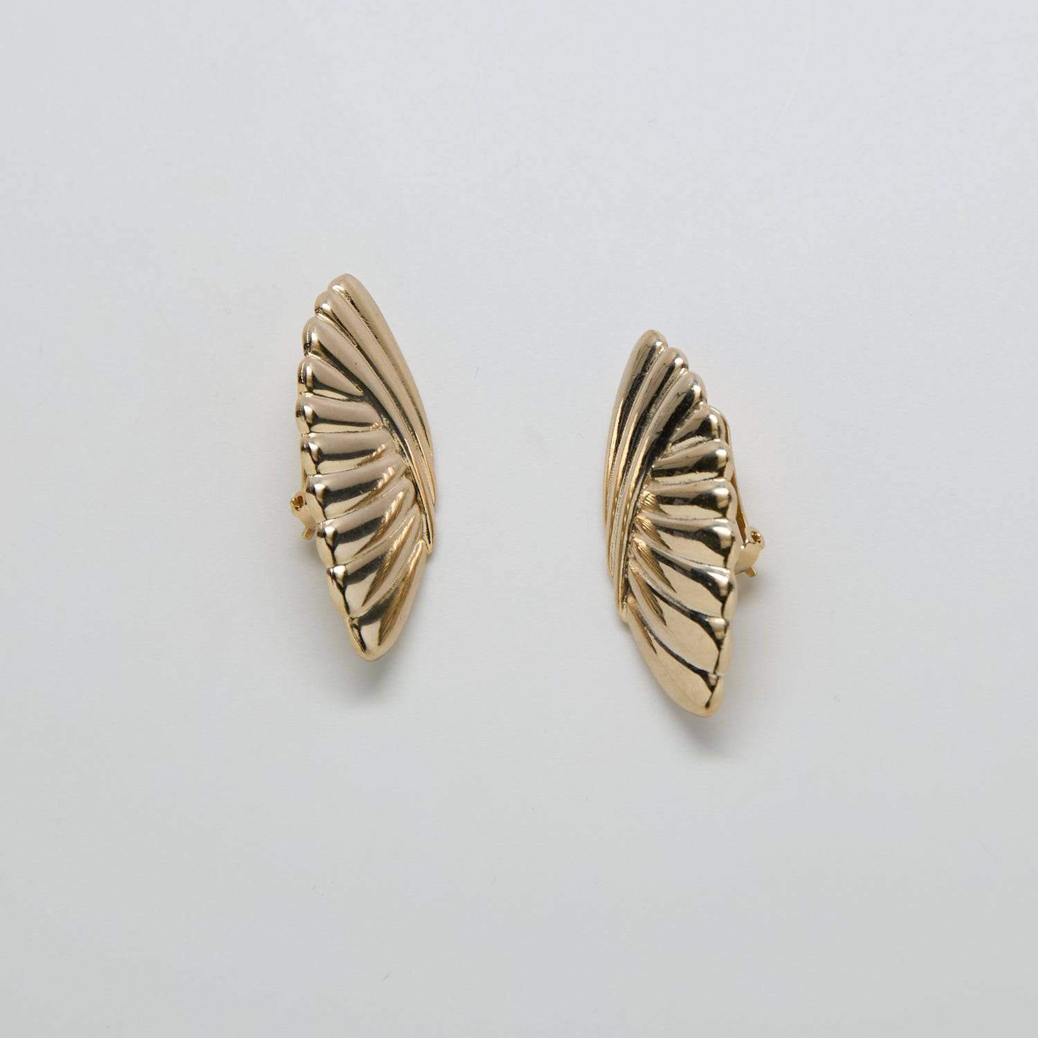 Vintage Art Deco Wing Earrings - Admiral Row