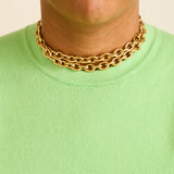 Vintage Monet Cable Chain Necklace - Admiral Row