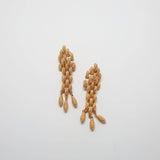 Vintage Monet Chainmail Drop Earrings - Admiral Row