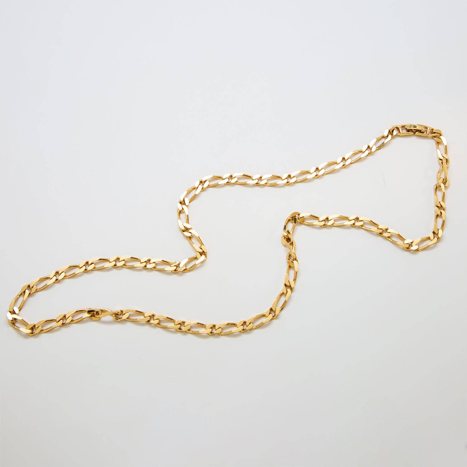 Vintage Monet Figaro Chain Necklace