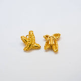 Vintage “X” Ribbon Earrings - Admiral Row