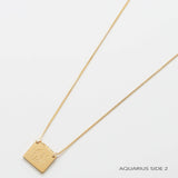 Zodiac Double-Sided Astrology Necklace - Admiral Row
