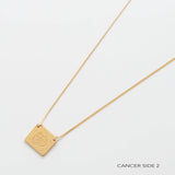 Zodiac Double-Sided Astrology Necklace - Admiral Row