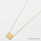 Zodiac Double-Sided Astrology Necklace - Admiral Row