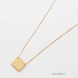 Zodiac Double-Sided Astrology Necklace - Admiral Row
