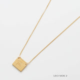 Zodiac Double-Sided Astrology Necklace - Admiral Row