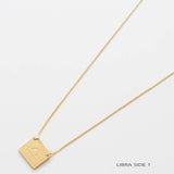 Zodiac Double-Sided Astrology Necklace - Admiral Row