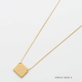 Zodiac Double-Sided Astrology Necklace - Admiral Row