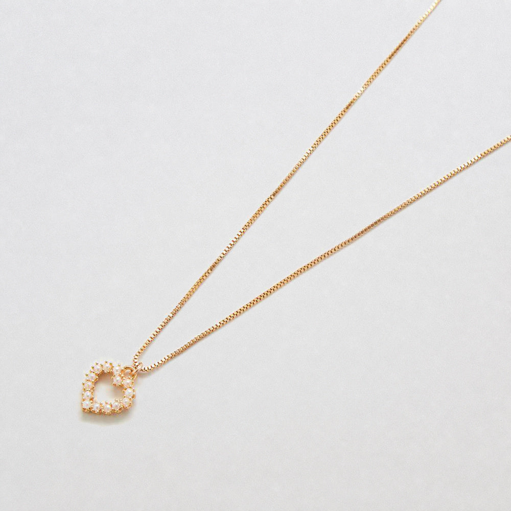 Pearl Heart Necklace - Admiral Row