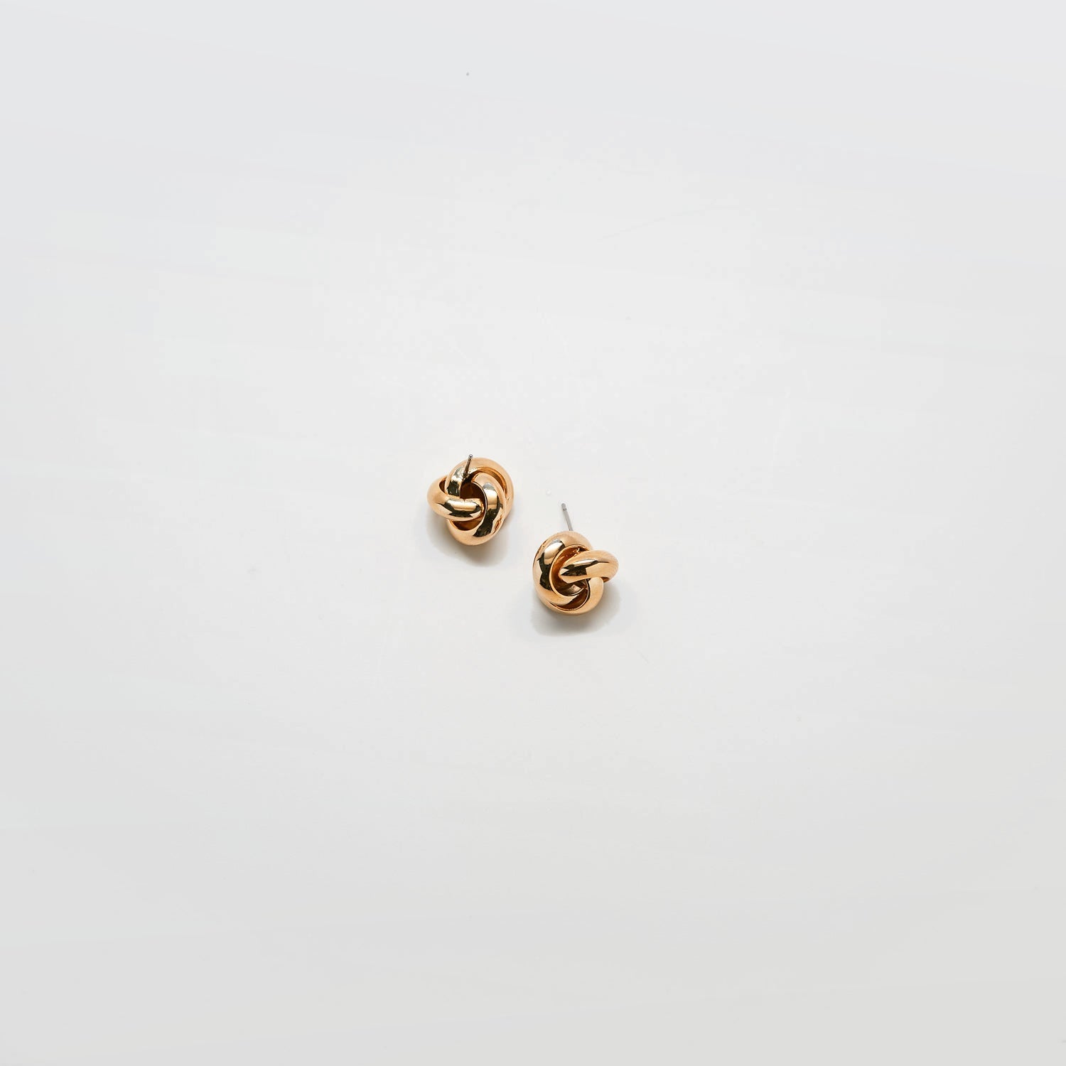 Vintage Gold Knot Earrings - Admiral Row