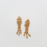 Vintage Monet Chainmail Drop Earrings - Admiral Row