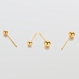 Gold Double Pack - Ball Stud Earrings - Admiral Row