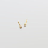 Tiny Pearl Gold Studs - Admiral Row