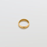 Gold Wide Barrel Stacking Ring - Admiral Row