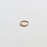 Gold Flat Top Ring - Admiral Row