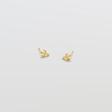 Gold Cactus Stud Earrings - Imperfect - Admiral Row