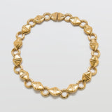 Vintage 1980s LCI Gold Link Necklace - Admiral Row