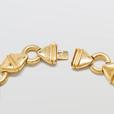 Vintage 1980s LCI Gold Link Necklace - Admiral Row