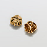 Vintage Gold Twisted Gold Knot Earrings - Admiral Row