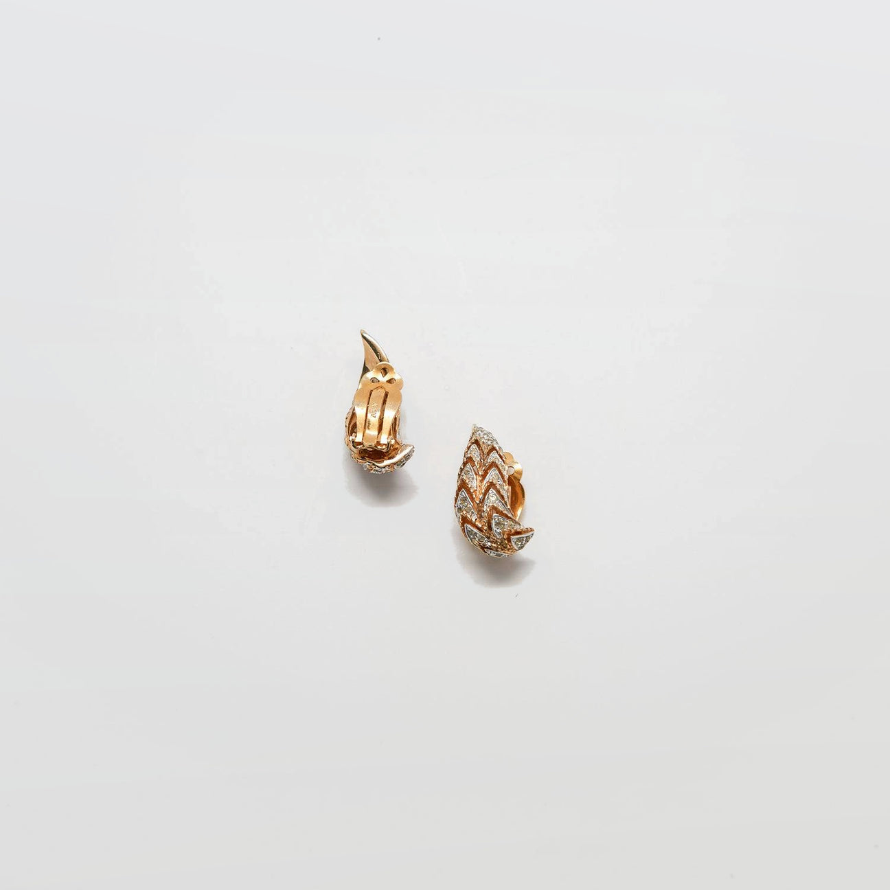 Vintage Jomaz Pave Earrings - Admiral Row