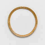 Vintage Trifari Gold Mesh Collar Necklace