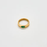 Green Marquise Stacking Ring - Admiral Row