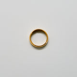 Gold Wide Barrel Stacking Ring - Admiral Row